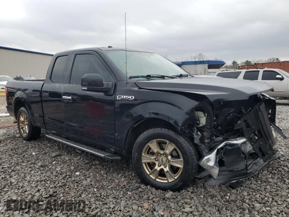 2016 Ford F-150 XL with VIN 1FTEX1CP5GFC96317, listed as a Copart auction lot 43956955 with 229,618 mi miles and Salvage Title. Bid and sale history available at carsss.com. Image 4.