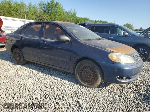 2005 Toyota Corolla CE with VIN 1NXBR32E15Z398825, listed as a Copart auction lot 53497925 with 299,999 mi miles and Clean title. Bid and sale history available at DreamBid. Image 4.