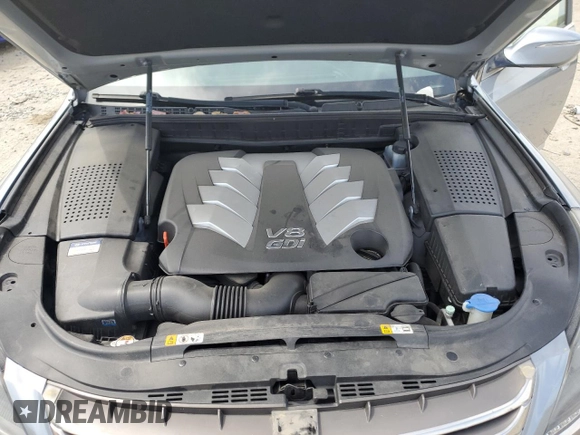 2014 Hyundai Equus Signature with VIN KMHGH4JH4EU080272, listed as a Copart auction lot 54183775 with 105,897 mi miles and Clean Title. Bid and sale history available at DreamBid. Image 11.