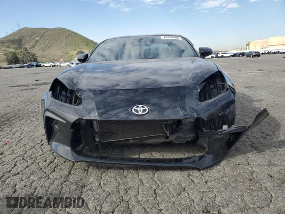 2023 Toyota 86 with VIN JF1ZNBC13P8753032, listed as a Copart auction lot 46188405 with 63,130 mi miles and Salvage Title. Bid and sale history available at DreamBid. Image 5.