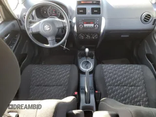 2009 Suzuki SX4 with VIN JS2YB413895103329, listed as a Copart auction lot 44435185 with 77,923 mi miles and Salvage Title. Bid and sale history available at carsss.com. Image 8.