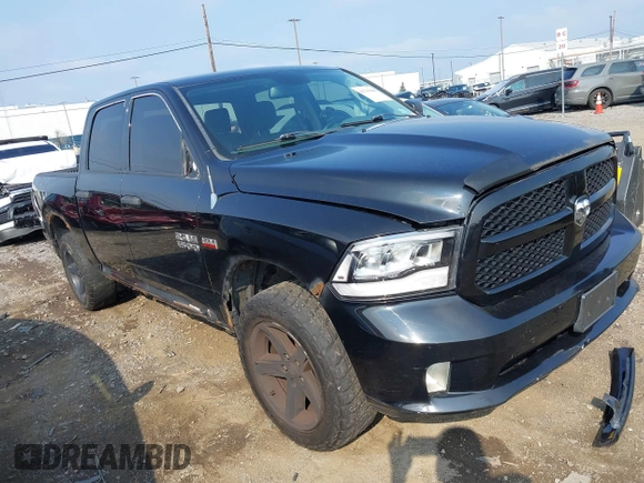 2013 Ram 1500 Express with VIN 1C6RR7KT9DS671178, listed as a IAAI auction lot 42743940 with 201,702 mi miles and . Bid and sale history available at DreamBid. Image 1.