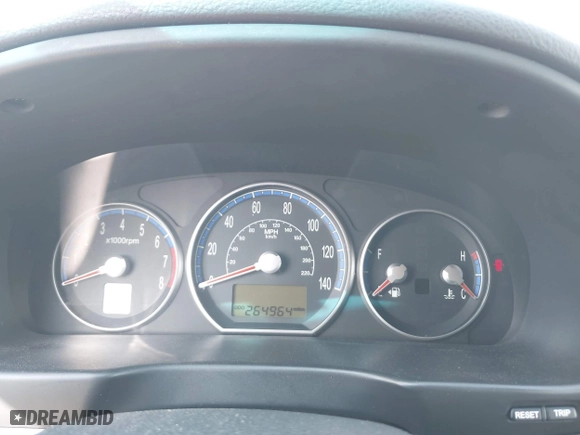 2008 Hyundai Santa Fe SE with VIN 5NMSH13E88H160637, listed as a IAAI auction lot 41976115 with 264,964 mi miles. Bid and sale history available at carsss.com. Image 7.