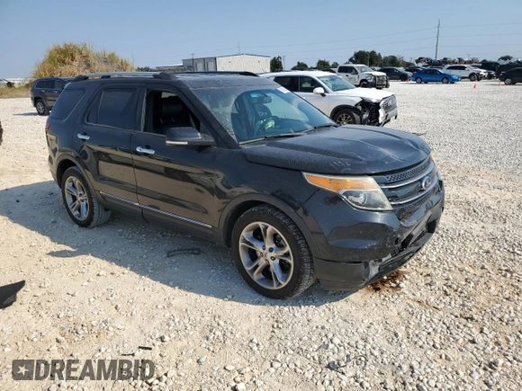 2014 Ford Explorer Limited with VIN 1FM5K7F92EGC15100, listed as a Copart auction lot 75461964 with 134,677 mi miles and Salvage Title. Bid and sale history available at DreamBid. Image 4.