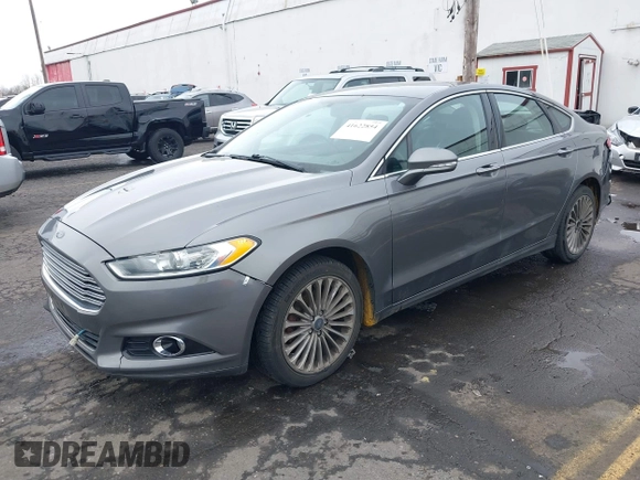 2014 Ford Fusion Titanium with VIN 3FA6P0K9XER271369, listed as a IAAI auction lot 41622854 with 187,471 mi miles. Bid and sale history available at carsss.com. Image 17.