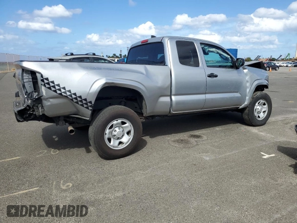 2022 Toyota Tacoma SR z VIN 3TYRX5GN1NT036290, wystawiony jako Copart lot #48055945 z przebiegiem 51 256 mil mil oraz Szkoda całkowita • Salvage title. Historia ofert i sprzedaży dostępna na DreamBid. Obrazek 3.