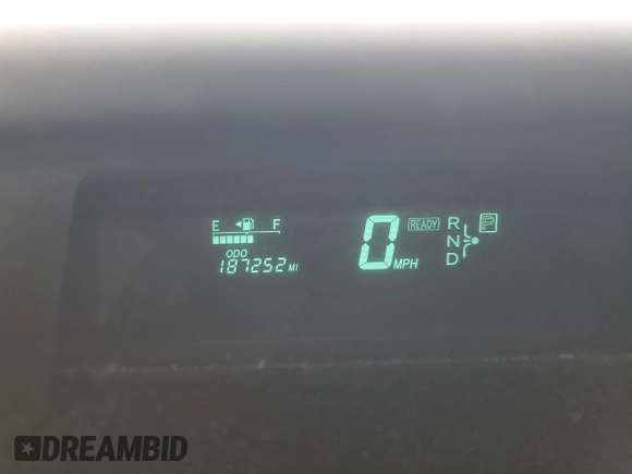 2005 Toyota Prius with VIN JTDKB20U353069286, listed as a Copart auction lot 53577345 with 187,252 mi miles and Salvage Title. Bid and sale history available at carsss.com. Image 9.