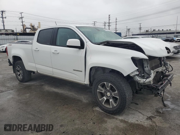 2019 Chevrolet Colorado 2WD Z71 with VIN 1GCGSDEN2K1107083, listed as a Copart auction lot 49175685 with 95,540 mi miles and Clean Title. Bid and sale history available at carsss.com. Image 4.