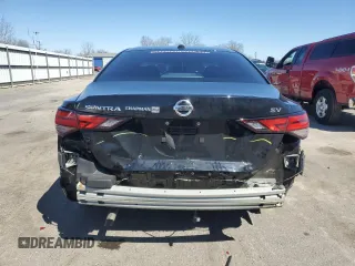 2023 Nissan Sentra SV with VIN 3N1AB8CV8PY268575, listed as a Copart auction lot 50377655 with 27,356 mi miles and Salvage Title. Bid and sale history available at DreamBid. Image 6.