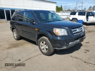 2008 Honda Pilot EX-L with VIN 5FNYF18568B033444, listed as a Copart auction lot 51301435 with 195,046 mi miles and Salvage Title. Bid and sale history available at DreamBid. Image 4.