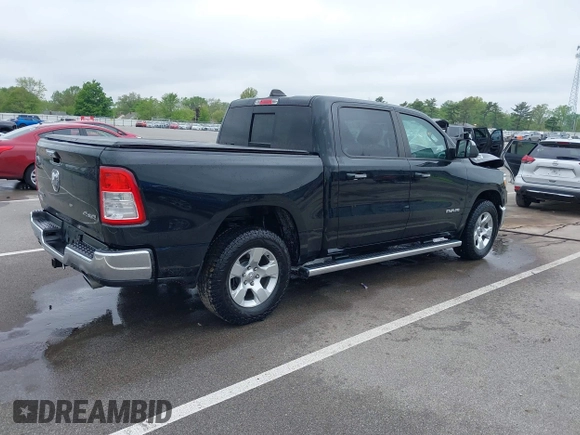 2019 Ram 1500 Big Horn с VIN 1C6SRFFT9KN644144, выставлен на аукционе IAAI как лот 42246446 с пробегом 71 878 миль миль и . История ставок и продаж доступна на DreamBid. Изображение 4.