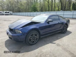2010 Ford Mustang V6 with VIN 1ZVBP8AN7A5166515, listed as a Copart auction lot 54176615 with 99,390 mi miles and Salvage Title. Bid and sale history available at DreamBid. Image 1.