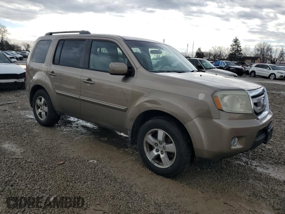 2009 Honda Pilot EX with VIN 5FNYF48489B043483, listed as a Copart auction lot 46344755 with 178,833 mi miles and Salvage Title. Bid and sale history available at DreamBid. Image 4.