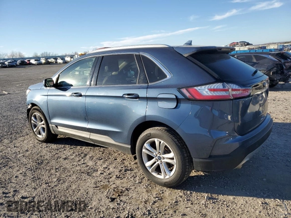 2019 Ford Edge SEL with VIN 2FMPK4J95KBC40185, listed as a Copart auction lot 43233055 with 102,951 mi miles and Salvage Title. Bid and sale history available at carsss.com. Image 2.