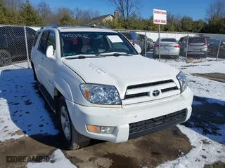 2004 Toyota 4Runner Limited with VIN JTEBT17R348009451, listed as a IAAI auction lot 41507102 with 0 mi miles. Bid and sale history available at carsss.com. Image 1.