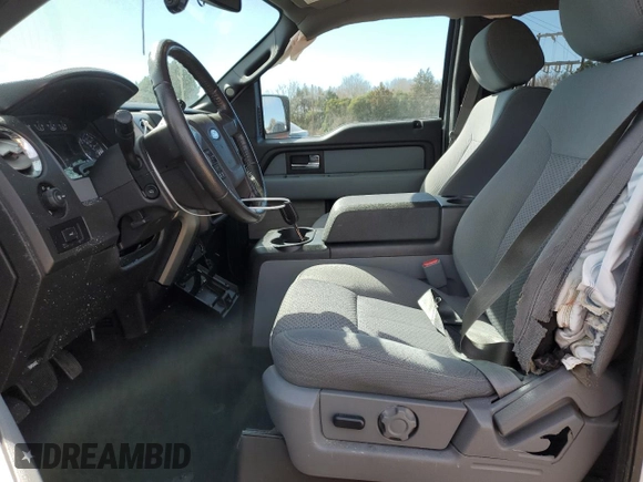 2014 Ford F-150 XL with VIN 1FTFW1CTXEFC60186, listed as a Copart auction lot 46981665 with 166,904 mi miles and Salvage Title. Bid and sale history available at carsss.com. Image 7.