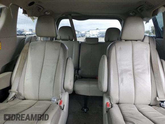 2014 Toyota Sienna Ltd with VIN 5TDDK3DC3ES083686, listed as a Copart auction lot 48738445 with 138,096 mi miles and Salvage Title. Bid and sale history available at carsss.com. Image 10.