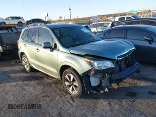 2017 Subaru Forester Premium with VIN JF2SJAECXHH531624, listed as a IAAI auction lot 41209668 with 118,148 mi miles. Bid and sale history available at carsss.com. Image 1.