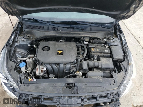 2021 Kia Forte GT-Line with VIN 3KPF34AD9ME282324, listed as a Copart auction lot 56571845 with Not provided miles and Non repairable. Bid and sale history available at DreamBid. Image 11.