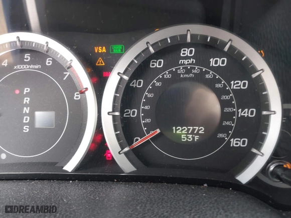 2009 Acura TSX with VIN JH4CU26629C033049, listed as a IAAI auction lot 41969918 with 122,772 mi miles. Bid and sale history available at carsss.com. Image 7.
