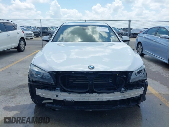 2012 BMW 7 Series 750Li with VIN WBAKB8C54CC964576, listed as a IAAI auction lot 42499443 with 78,728 mi miles and . Bid and sale history available at DreamBid. Image 6.