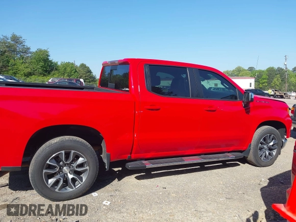 2022 Chevrolet Silverado 1500 LT with VIN 1GCPACED2NZ561022, listed as a IAAI auction lot 42019820 with 1 mi miles. Bid and sale history available at carsss.com. Image 13.
