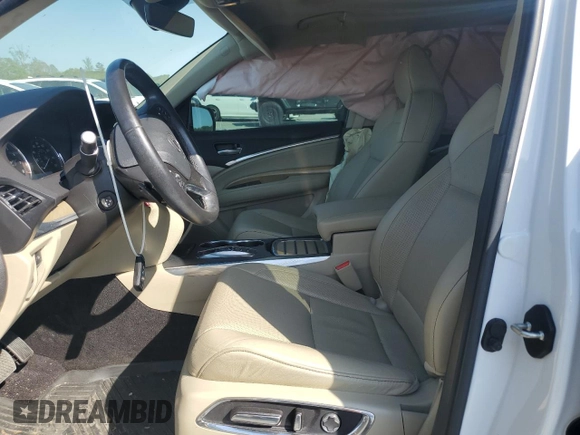 2020 Acura MDX Technology with VIN 5J8YD3H55LL010519, listed as a Copart auction lot 52609425 with 49,023 mi miles and Salvage title. Bid and sale history available at DreamBid. Image 7.