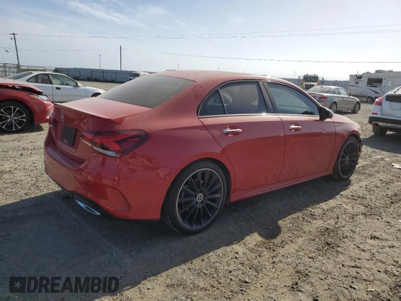 2020 Mercedes-Benz A 220 z VIN WDD3G4EB3LW038582, wystawiony jako Copart lot #53298465 z przebiegiem 61 885 mil mil oraz Szkoda całkowita • Salvage title. Historia ofert i sprzedaży dostępna na DreamBid. Obrazek 3.