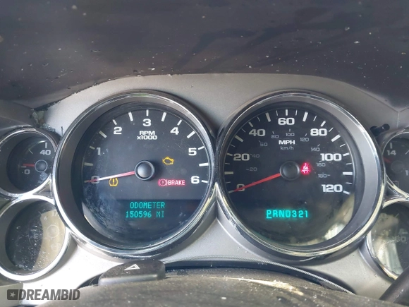 2007 Chevrolet Silverado 1500 LTZ with VIN 2GCEC13JX71515741, listed as a IAAI auction lot 41991842 with 150,596 mi miles. Bid and sale history available at carsss.com. Image 7.