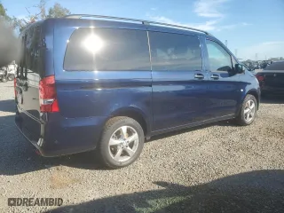 2016 Mercedes-Benz Metris Passenger Van with VIN WD4PG2EE2G3135229, listed as a Copart auction lot 83624274 with 0 mi miles and Salvage Title. Bid and sale history available at carsss.com. Image 3.