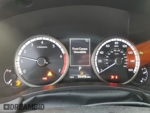 2018 Lexus NX with VIN JTJBARBZ4J2160553, listed as a Copart auction lot 44235495 with 59,498 mi miles and Salvage Title. Bid and sale history available at carsss.com. Image 9.