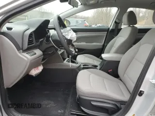 2020 Hyundai Elantra SEL with VIN 5NPD84LF0LH530607, listed as a Copart auction lot 52287195 with 60,401 mi miles and Salvage Title. Bid and sale history available at DreamBid. Image 7.