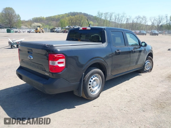 2023 Ford Maverick XL with VIN 3FTTW8F98PRA94283, listed as a IAAI auction lot 42091457 with 17,304 mi miles and . Bid and sale history available at DreamBid. Image 4.