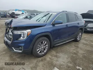 2023 GMC Terrain SLT with VIN 3GKALVEG2PL204380, listed as a Copart auction lot 61300165 with 22,490 mi miles and Salvage title. Bid and sale history available at DreamBid. Image 1.