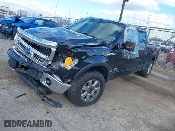 2013 Ford F-150 XL with VIN 1FTFW1ET0DFB39467, listed as a IAAI auction lot 40770557 with 166,779 mi miles and . Bid and sale history available at DreamBid. Image 16.
