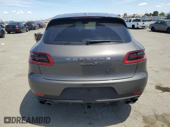 2016 Porsche Macan S с VIN WP1AB2A55GLB54666, выставлен на аукционе Copart как лот 56771065 с пробегом 53 358 миль миль и Списание • Salvage title. История ставок и продаж доступна на DreamBid. Изображение 6.
