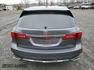 2020 Acura MDX with VIN 5J8YD4H31LL058300, listed as a Copart auction lot 52531115 with 0 mi miles and Salvage Title. Bid and sale history available at carsss.com. Image 6.