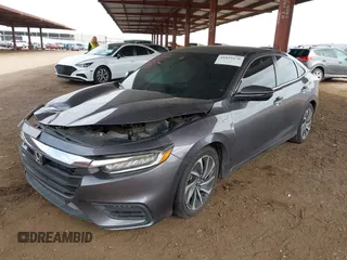 2020 Honda Insight Touring with VIN 19XZE4F94LE007115, listed as a IAAI auction lot 41819370 with 53,774 mi miles and . Bid and sale history available at carsss.com. Image 17.