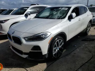 2021 BMW X2 sDrive28i with VIN WBXYH9C08M5S77485, listed as a Copart auction lot 76514664 with 0 mi miles and Non Repairable. Bid and sale history available at carsss.com. Image 1.
