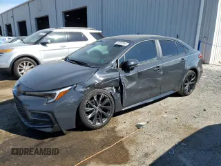 2023 Toyota Corolla SE with VIN 5YFS4MCE9PP158610, listed as a Copart auction lot 50580565 with 12,672 mi miles and Salvage Title. Bid and sale history available at carsss.com. Image 1.