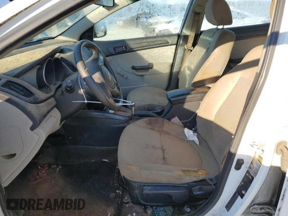 2011 Kia Forte LX with VIN KNAFT4A25B5435866, listed as a Copart auction lot 82820094 with 220,225 mi miles and Salvage Title. Bid and sale history available at carsss.com. Image 7.