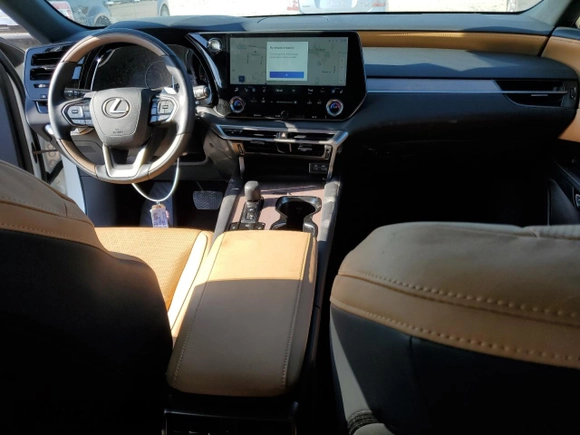 2023 Lexus RX with VIN JTJCHMAA5P2008692, listed as a Copart auction lot 66699123 with 3,217 mi miles. Bid and sale history available at carsss.com. Image 8.
