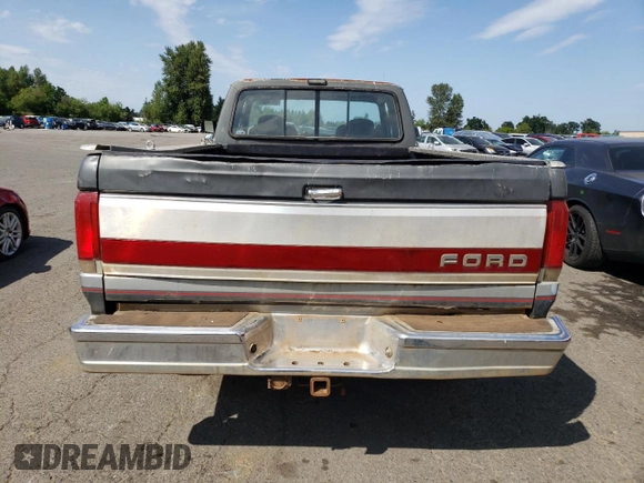 1991 Ford F-250 с VIN 1FTHX26GXMKA33256, выставлен на аукционе Copart как лот 59715565 с пробегом 93 443 миль миль и Чистый • Clean title. История ставок и продаж доступна на DreamBid. Изображение 6.