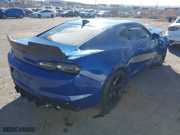 2019 Chevrolet Camaro 1LT with VIN 1G1FB1RX4K0124889, listed as a IAAI auction lot 41316708 with 96,851 mi miles. Bid and sale history available at carsss.com. Image 4.