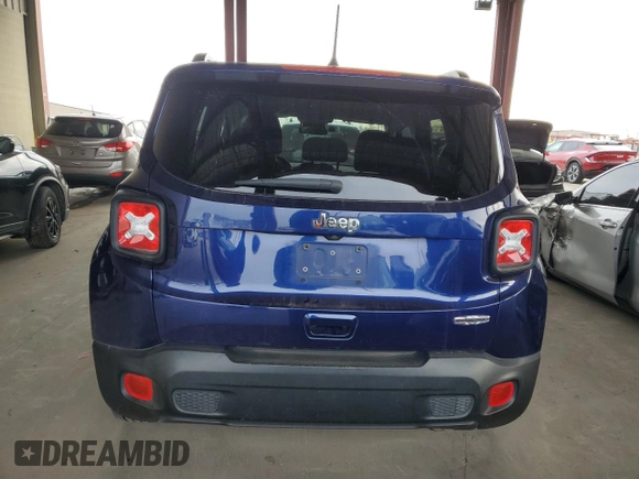 2020 Jeep Renegade Altitude with VIN ZACNJABB4LPL70631, listed as a Copart auction lot 87851985 with 76,442 mi miles and Clean Title. Bid and sale history available at DreamBid. Image 6.