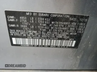 2020 Subaru Outback with VIN 4S4BTAAC3L3160368, listed as a Copart auction lot 63312135 with 136,110 mi miles and Salvage title. Bid and sale history available at DreamBid. Image 13.