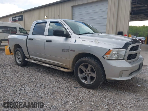 2014 Ram 1500 Express with VIN 1C6RR7KT9ES152522, listed as a IAAI auction lot 42019411 with 264,390 mi miles and . Bid and sale history available at DreamBid. Image 1.