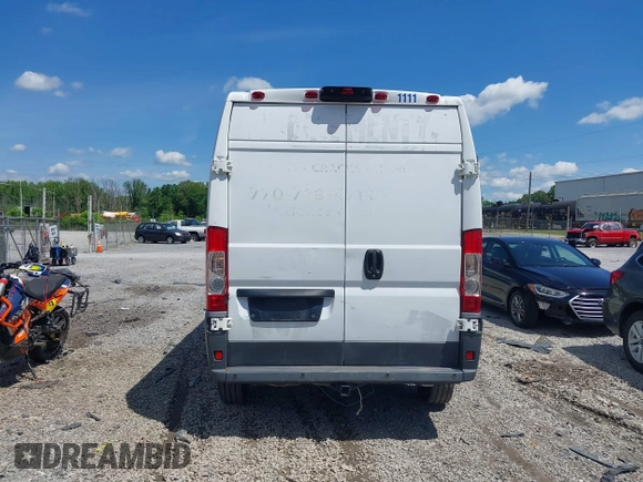 2015 Ram ProMaster Cargo with VIN 3C6TRVDG5FE501111, listed as a IAAI auction lot 42210016 with 208,038 mi miles. Bid and sale history available at carsss.com. Image 16.