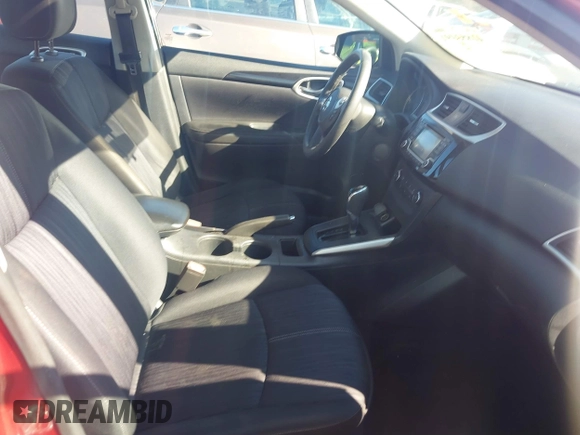 2016 Nissan Sentra S with VIN 3N1AB7AP7GY329977, listed as a IAAI auction lot 41853091 with 96,182 mi miles. Bid and sale history available at carsss.com. Image 5.
