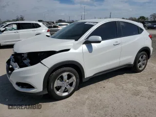 2021 Honda HR-V LX with VIN 3CZRU5H36MM724909, listed as a Copart auction lot 48525745 with 0 mi miles and Salvage Title. Bid and sale history available at carsss.com. Image 1.